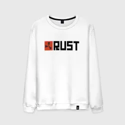 Мужской свитшот хлопок Rust чёрный