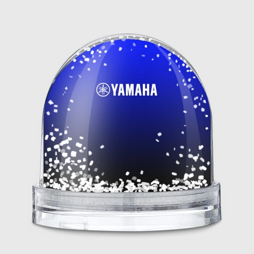 Игрушка Снежный шар Yamaha blue racing motosport 