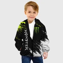 Детская куртка 3D Monster energy брызги красок экстрим - фото 2