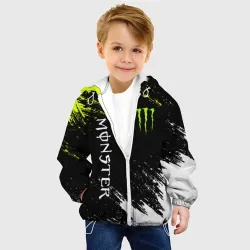 Детская куртка 3D Monster energy брызги красок экстрим - фото 3