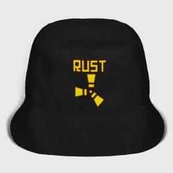 Женская панама хлопок Огненный логотип Rust