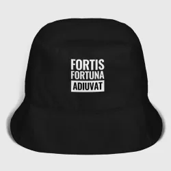 Детская панама хлопок John Wicks Tattoo Fortis Fortuna Adiuvat белый