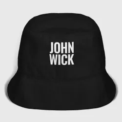 Мужская панама хлопок John Wick лого красный