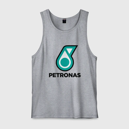 Мужская майка хлопок Mercedes-Benz petronas logo 