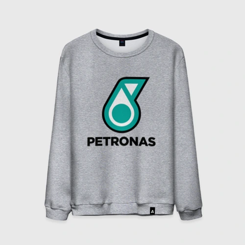 Мужской свитшот хлопок Mercedes-Benz petronas logo 