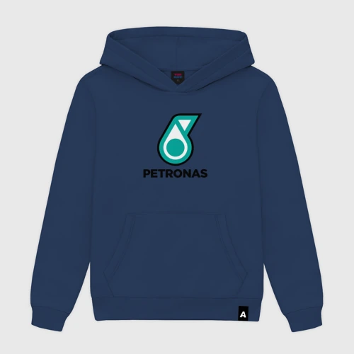 Мужская толстовка хлопок Mercedes-Benz petronas logo 