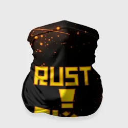 Бандана-труба 3D Rust огненный 