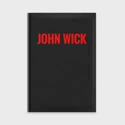 Ежедневник John Wick red logo