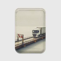 Картхолдер Magsafe магнитный Грузовик на дороге