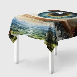 Скатерть 3D Сюрреалистический пейзаж