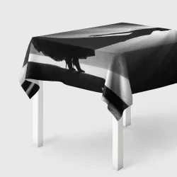 Скатерть 3D Силуэт на сцене
