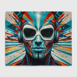 Плед 3D Загадочный взгляд