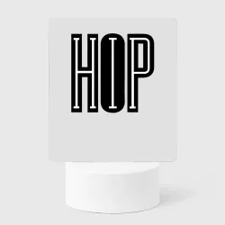 Светильник-ночник Hip-hop black white rap
