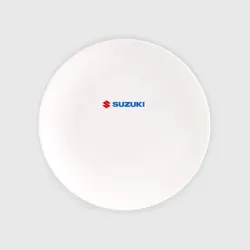 Тарелка Suzuki red and blue