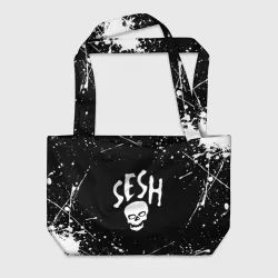 Пляжная сумка 3D Team Sesh Bones брызги красок