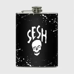 Фляга Team Sesh Bones брызги красок