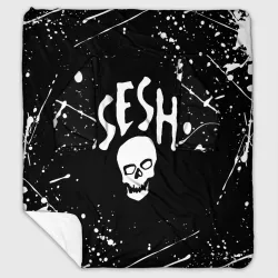 Плед с рукавами Team Sesh Bones брызги красок
