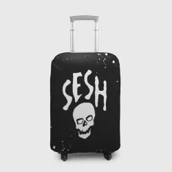 Чехол для чемодана 3D Team Sesh Bones брызги красок