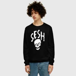 Мужской свитшот 3D Bones team sesh  - фото 2