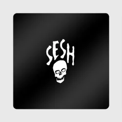 Магнит виниловый Квадрат Bones team sesh 