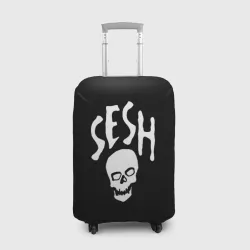 Чехол для чемодана 3D Bones team sesh 