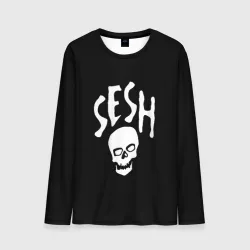 Мужской лонгслив 3D Bones team sesh 