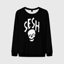 Мужской свитшот 3D Bones team sesh 