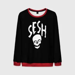 Мужской свитшот 3D Bones team sesh 