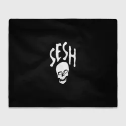Плед 3D Bones team sesh 