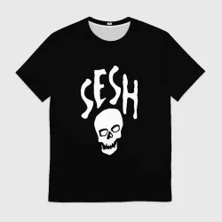 Мужская футболка 3D Bones team sesh 