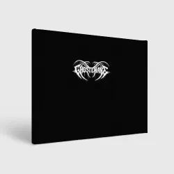 Холст прямоугольный Ghostemane Меркурий знак на спине