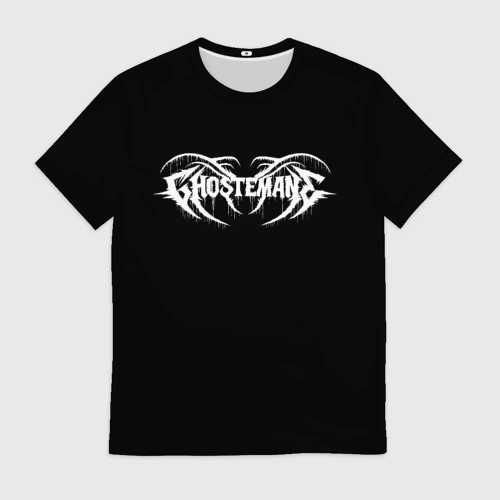 Мужская футболка 3D Ghostemane Меркурий знак на спине