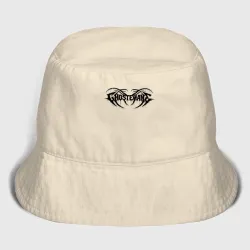 Женская панама хлопок Ghostemane black logo