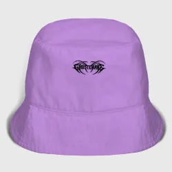 Женская панама хлопок Ghostemane black logo