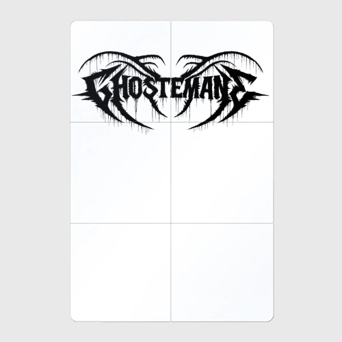 Магнитный плакат 2Х3 Ghostemane black logo