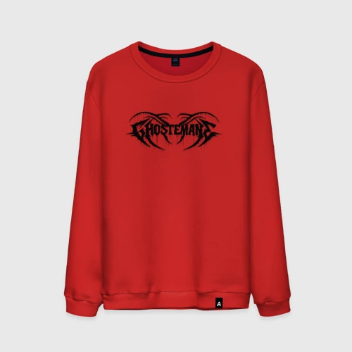 Мужской свитшот хлопок Ghostemane black logo