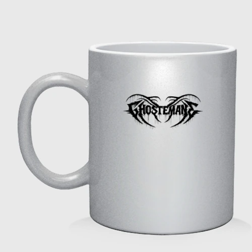 Кружка керамическая Ghostemane black logo