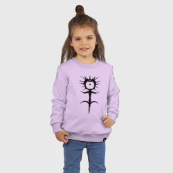 Детский свитшот хлопок Ghostemane mercury symbol black - фото 3