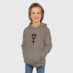 Детская толстовка хлопок Ghostemane mercury symbol black - фото 4