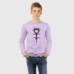 Детский свитшот хлопок Ghostemane mercury symbol black - фото 7