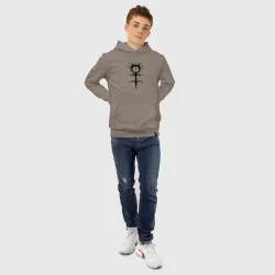 Детская толстовка хлопок Ghostemane mercury symbol black - фото 7