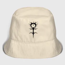 Детская панама хлопок Ghostemane mercury symbol black
