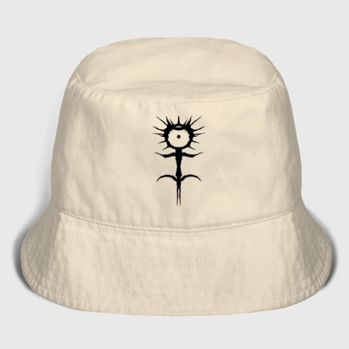 Детская панама хлопок Ghostemane mercury symbol black