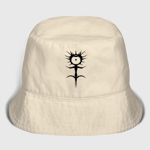 Мужская панама хлопок Ghostemane mercury symbol black