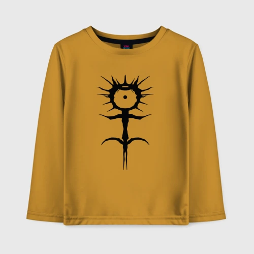 Детский лонгслив хлопок Ghostemane mercury symbol black