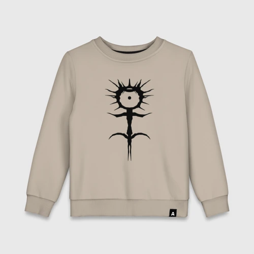 Детский свитшот хлопок Ghostemane mercury symbol black