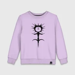 Детский свитшот хлопок Ghostemane mercury symbol black