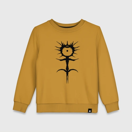 Детский свитшот хлопок Ghostemane mercury symbol black