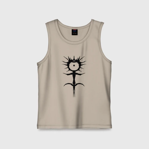 Детская майка хлопок Ghostemane mercury symbol black