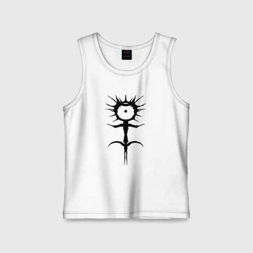 Детская майка хлопок Ghostemane mercury symbol black